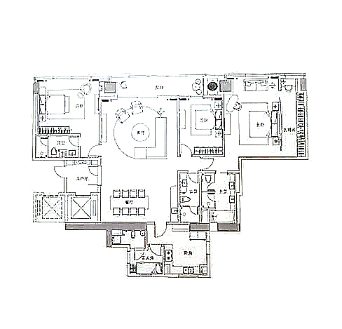 D戶型-3房2廳2衛